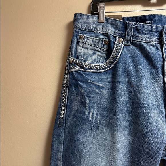GUESS GS115‎ Men’s Bootcut Y2K Western Jeans 36x31.5 - Picture 6 of 16